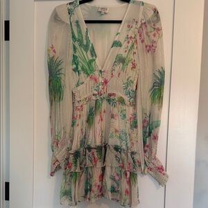 Hemant and Nandita mini floral dress